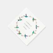 Serviette En Papier Hummingbird Baptism (Coin)