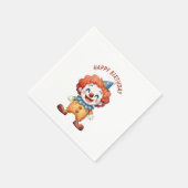 Serviette En Papier Humour de cirque clownesque (Coin)