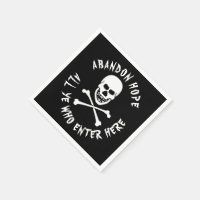 Humour de potence Dante's Inferno Skull Crossbones