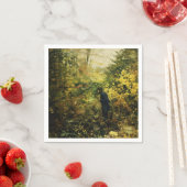 Serviette En Papier Hunter in the Forest (par H.A. Brendekilde) (En situation)