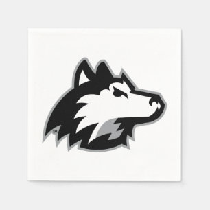 Serviette En Papier Huskies du nord de l'Illinois