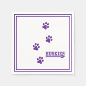 Serviette En Papier Huskies Paper  (Devant)