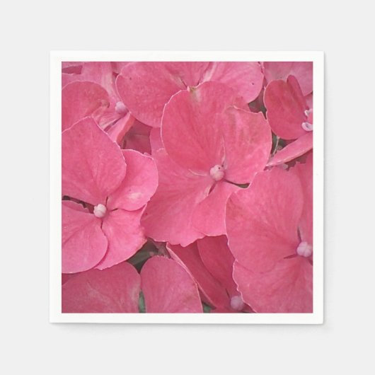Serviette En Papier Hydrangea Blossoms Napkin (Devant)