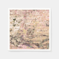 Hydrangea Floral Sepia Tan Ferme Bois Vintage