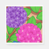 Serviette En Papier Hydrangeas (Devant)