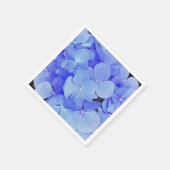 Serviette En Papier Hydrangée bleue (Coin)