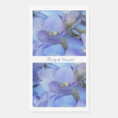Serviette En Papier Hydrangée bleue (Devant)