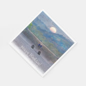 Serviette En Papier hydravion Sunset (Coin)