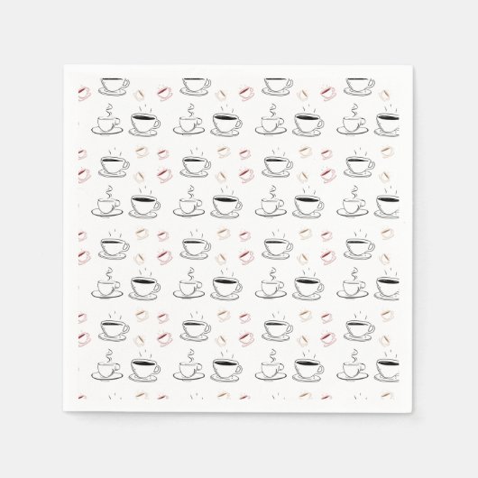 Serviette En Papier I like my cream and sugar in my coffee (Devant)