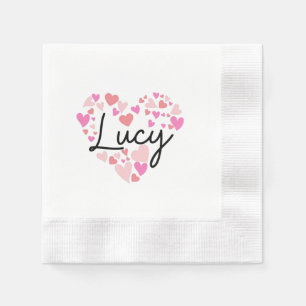 Serviette En Papier I love Lucy