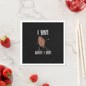 Serviette En Papier I Yam What I Yam Trendy Basic (En situation)
