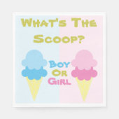 Serviette En Papier Ice Cream (Devant)