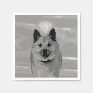 Serviette En Papier IcelandicSheepdog20151203