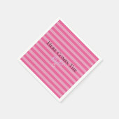 Serviette En Papier ICI LA MARIEE Voici la mariée Shower Party (Coin)