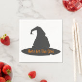 Serviette En Papier Ici pour la fête d'Halloween Boos (En situation)