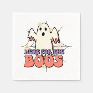 Serviette En Papier Ici pour les fantômes qui font boo
