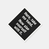 Serviette En Papier Ici, prends ma main (Coin)