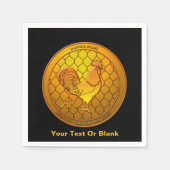 Serviette En Papier ICO de crypto-monnaie KatkaKoin (Devant)