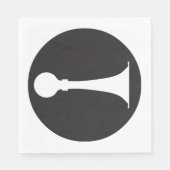 Serviette En Papier Icône Corne (Devant)