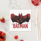 Serviette En Papier Icône gotham de Batman Crimson (En situation)
