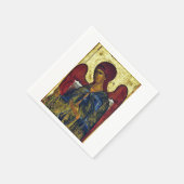 Serviette En Papier Icône orthodoxe Saint-Ange Gabriel (Coin)
