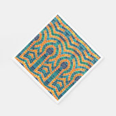 Serviette En Papier Icônes d'or MOSAIC standard de table en papier de  (Coin)