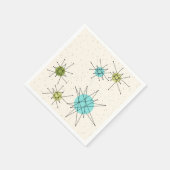 Serviette En Papier Iconique Starburts atomique Papier serviettes (Coin)
