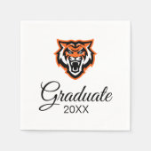 Serviette En Papier Idaho State University Bengals Spirit Design (Devant)