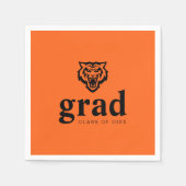 Serviette En Papier Idaho State University Bengals Spirit Design (Devant)