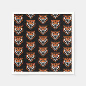 Serviette En Papier Idaho State University Bengals Spirit Design (Devant)