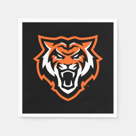Serviette En Papier Idaho State University Bengals Spirit Design (Devant)