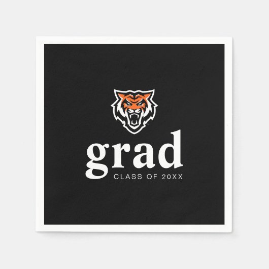 Serviette En Papier Idaho State University Bengals Spirit Design (Devant)