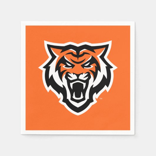 Serviette En Papier Idaho State University Bengals Spirit Design (Devant)
