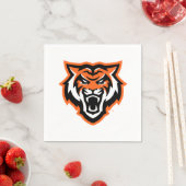 Serviette En Papier Idaho State University Bengals Spirit Design (En situation)