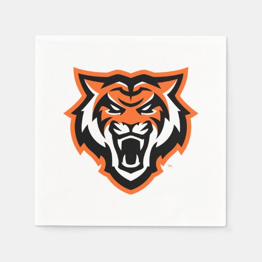 Serviette En Papier Idaho State University Bengals Spirit Design (Devant)