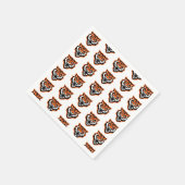 Serviette En Papier Idaho State University Bengals Spirit Design (Coin)