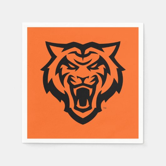Serviette En Papier Idaho State University Bengals Spirit Design (Devant)