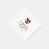 Serviette En Papier Idaho State University Bengals Spirit Design (Coin)