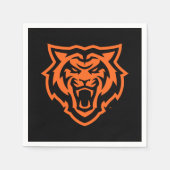 Serviette En Papier Idaho State University Bengals Spirit Design (Devant)