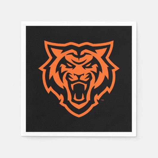 Serviette En Papier Idaho State University Bengals Spirit Design (Devant)