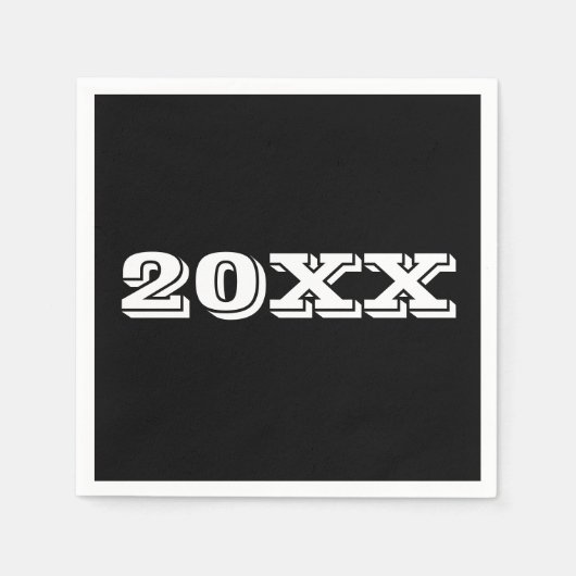 Serviette En Papier Idées de fête de diplôme Naples (Devant)