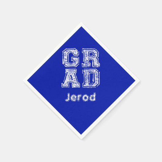 Serviette En Papier Idées de graduation customisées Style de tableau d (Coin)