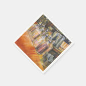 Serviette En Papier Idéography of Golden Light (Coin)