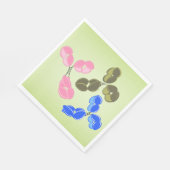 Serviette En Papier IgG Papier Napkin - 50 décomptes dans différentes  (Coin)