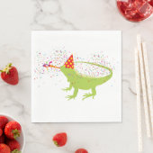 Serviette En Papier Iguana Lizard Fête Animaux ayant une fête (En situation)