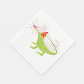 Serviette En Papier Iguana Lizard Fête Animaux ayant une fête (Coin)