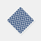 Serviette En Papier Ikat Chevron (Coin)