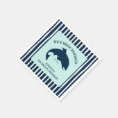 Serviette En Papier Il a été accro Pêche Bachelor Party (Coin)