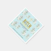 Serviette En Papier Il Est Ressuscité Citation Religieuse Chrétienne B (Coin)