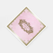 Serviette En Papier Il était une fois fête d'anniversaire (Coin)